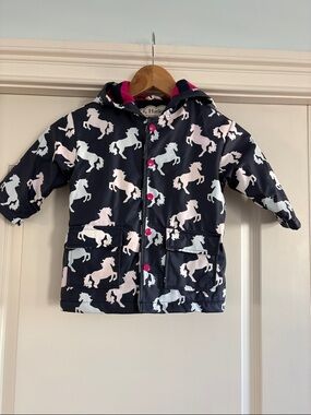 Hatley Girls Raincoat with Hood Size 2
